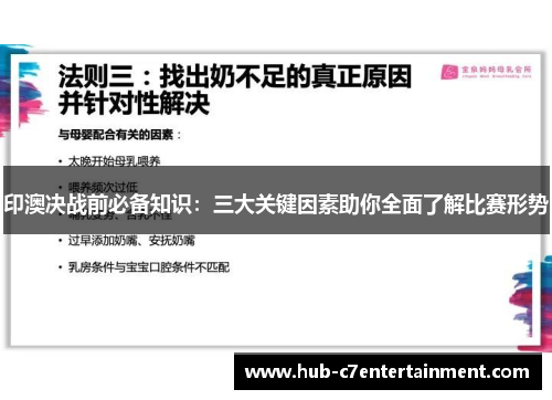 印澳决战前必备知识：三大关键因素助你全面了解比赛形势